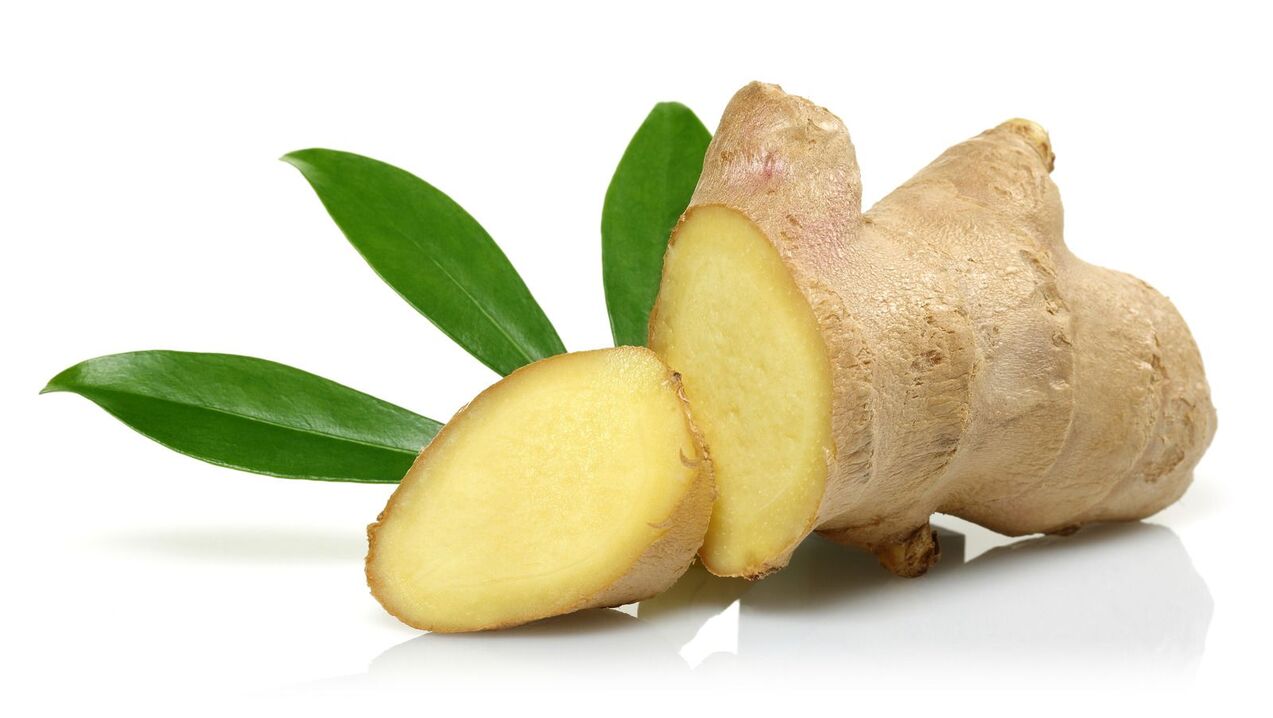 ginger root for strength